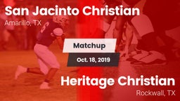 Matchup: San Jacinto Christia vs. Heritage Christian  2019