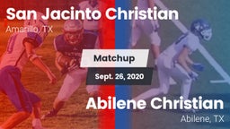 Matchup: San Jacinto Christia vs. Abilene Christian  2020