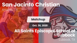 Matchup: San Jacinto Christia vs. All Saints Episcopal School of Lubbock 2020
