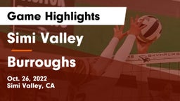Simi Valley  vs Burroughs  Game Highlights - Oct. 26, 2022