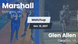Matchup: Marshall vs. Glen Allen  2017