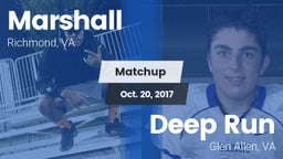 Matchup: Marshall vs. Deep Run  2017