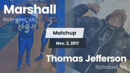 Matchup: Marshall vs. Thomas Jefferson  2017