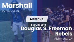 Matchup: Marshall vs. Douglas S. Freeman Rebels 2018