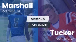 Matchup: Marshall vs. Tucker  2018