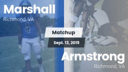 Matchup: Marshall vs. Armstrong  2019