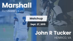 Matchup: Marshall vs. John R Tucker  2019