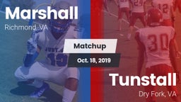 Matchup: Marshall vs. Tunstall  2019