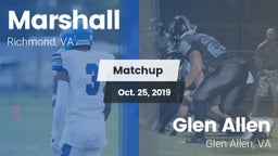 Matchup: Marshall vs. Glen Allen  2019