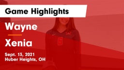 Wayne  vs Xenia  Game Highlights - Sept. 13, 2021
