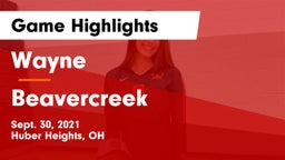 Wayne  vs Beavercreek  Game Highlights - Sept. 30, 2021