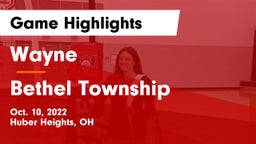 Wayne  vs Bethel Township  Game Highlights - Oct. 10, 2022