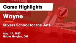 Wayne  vs Stivers School for the Arts  Game Highlights - Aug. 19, 2023