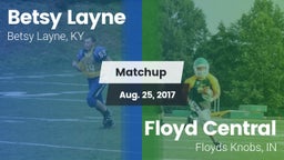 Matchup: Betsy Layne vs. Floyd Central  2017