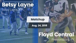 Matchup: Betsy Layne vs. Floyd Central 2018