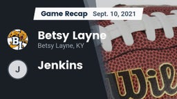 Recap: Betsy Layne  vs. Jenkins 2021