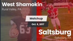 Matchup: West Shamokin vs. Saltsburg  2017