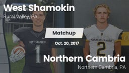 Matchup: West Shamokin vs. Northern Cambria  2017