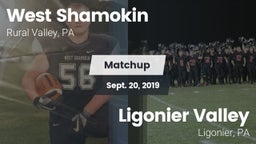 Matchup: West Shamokin vs. Ligonier Valley  2019