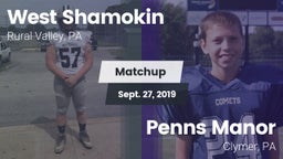 Matchup: West Shamokin vs. Penns Manor  2019