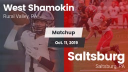 Matchup: West Shamokin vs. Saltsburg  2019