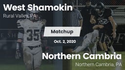 Matchup: West Shamokin vs. Northern Cambria  2020