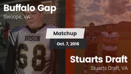Matchup: Buffalo Gap vs. Stuarts Draft  2016