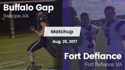 Matchup: Buffalo Gap vs. Fort Defiance  2017