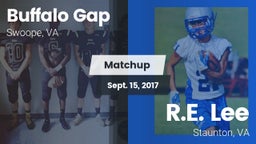 Matchup: Buffalo Gap vs. R.E. Lee  2017