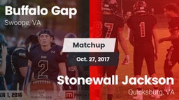 Matchup: Buffalo Gap vs. Stonewall Jackson  2017