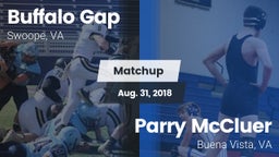 Matchup: Buffalo Gap vs. Parry McCluer  2018