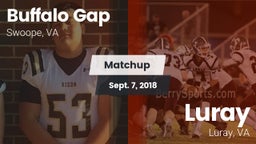 Matchup: Buffalo Gap vs. Luray  2018