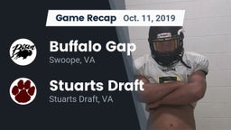 Recap: Buffalo Gap  vs. Stuarts Draft  2019