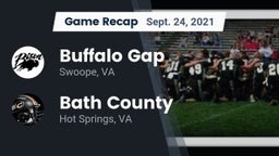 Recap: Buffalo Gap  vs. Bath County  2021