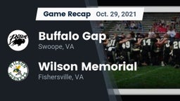 Recap: Buffalo Gap  vs. Wilson Memorial  2021