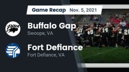Recap: Buffalo Gap  vs. Fort Defiance  2021