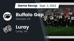 Recap: Buffalo Gap  vs. Luray  2022