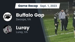 Recap: Buffalo Gap  vs. Luray  2023