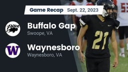 Recap: Buffalo Gap  vs. Waynesboro  2023