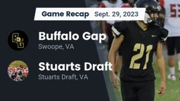 Recap: Buffalo Gap  vs. Stuarts Draft  2023