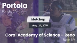 Matchup: Portola vs. Coral Academy of Science - Reno 2018