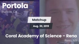 Matchup: Portola vs. Coral Academy of Science - Reno 2019