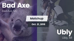 Matchup: Bad Axe vs. Ubly  2016