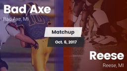 Matchup: Bad Axe vs. Reese  2017