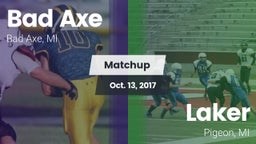 Matchup: Bad Axe vs. Laker  2017