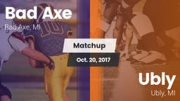 Matchup: Bad Axe vs. Ubly  2017