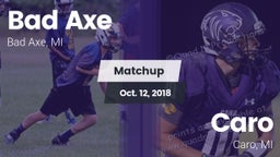 Matchup: Bad Axe vs. Caro  2018
