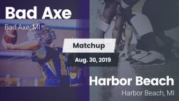 Matchup: Bad Axe vs. Harbor Beach  2019