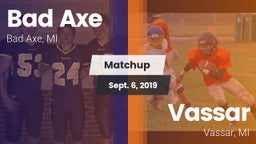 Matchup: Bad Axe vs. Vassar  2019