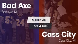 Matchup: Bad Axe vs. Cass City  2019